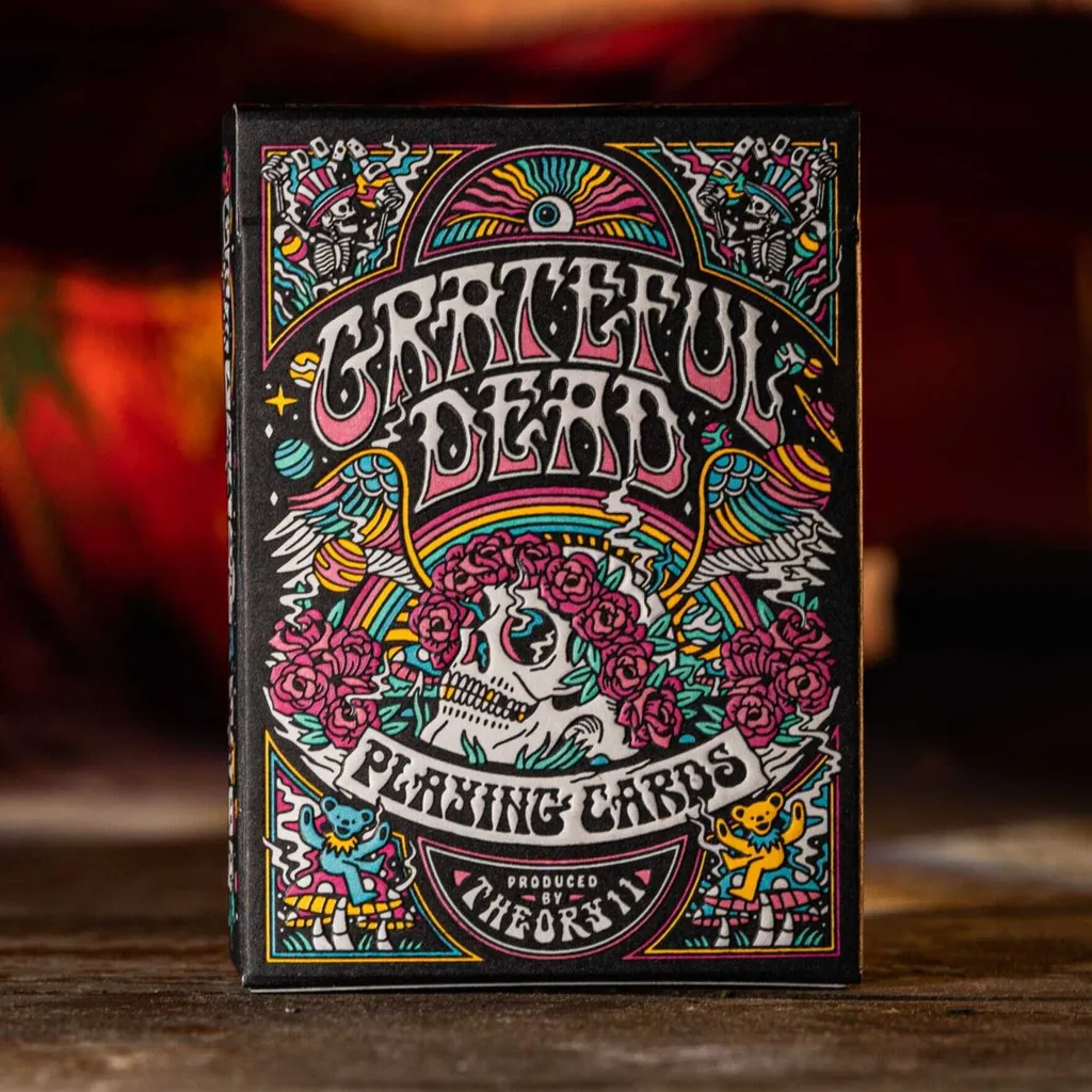Cartes à jouer Grateful Dead pour vos Soirées Poker et vos Cadeaux Rock