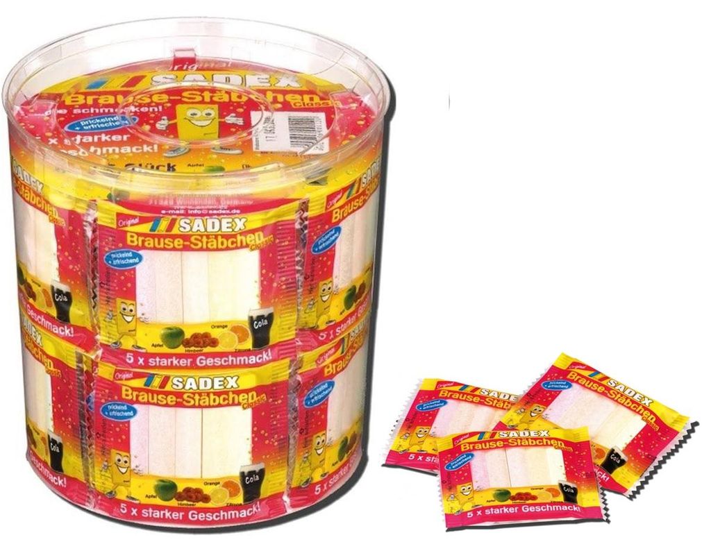 Paluszki sorbetowe Sadex Classic porcjowane w puszce po 60 Zdjęcie produktu 