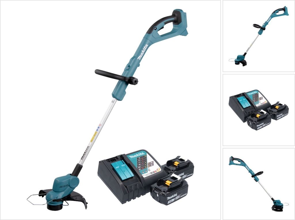 Akumulatorowa podkaszarka do trawy Makita DUR 193 RF2 18 V Zdjęcie produktu 