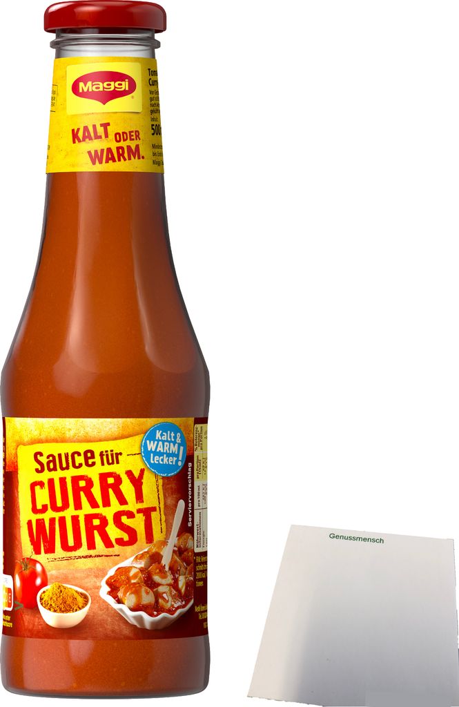 Maggi Sauce für Currywurst fruchtig pikant mit feiner Produktbild 
