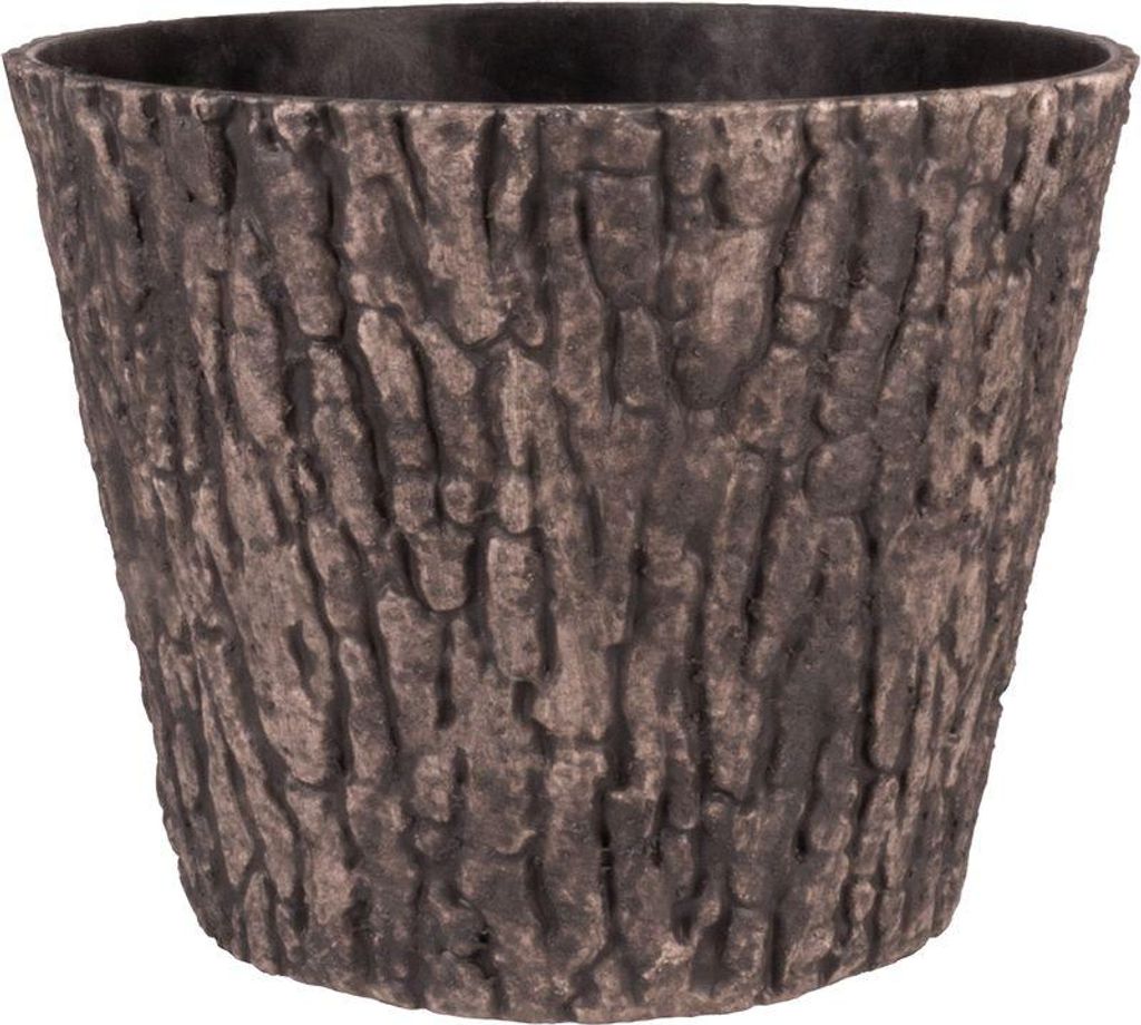 Blumentopf Strend Pro Woodeff, 37,5x30 cm, Walnuss, Produktbild 