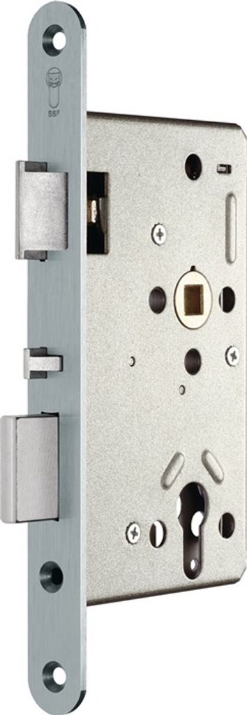 Panik-Einsteckschloss Ser.21 APK Fkt.E rd 24/55/72/8mm DIN li.VA selbstverr.SSF