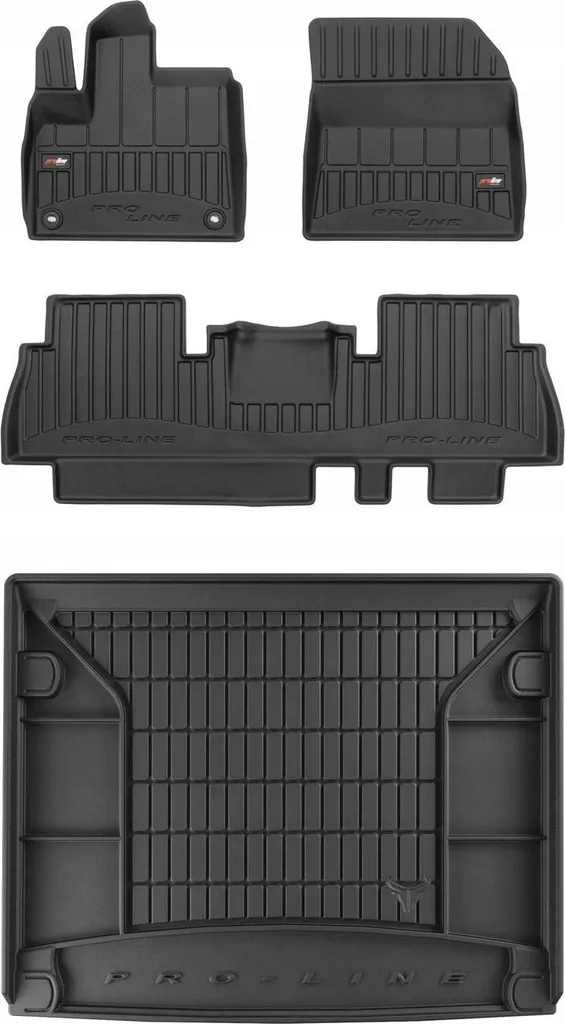 Tappetini 3D Gomma Nera Opel Combo E (2018+) - Design e Igiene