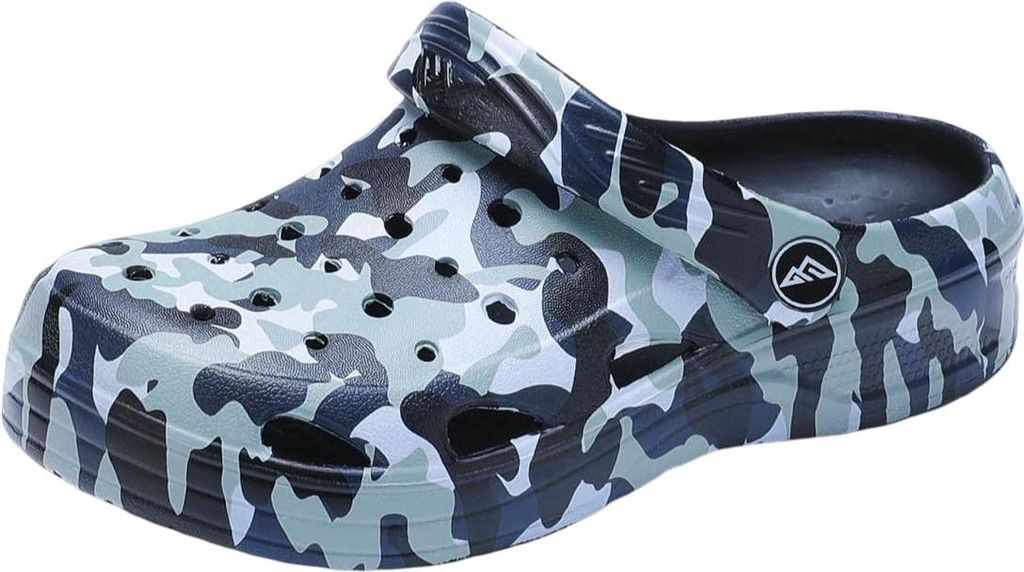 Milazzo Kinderclogs Geschlossene Schaumstoff-Sandalen für Kinder Blau 29-30 EU