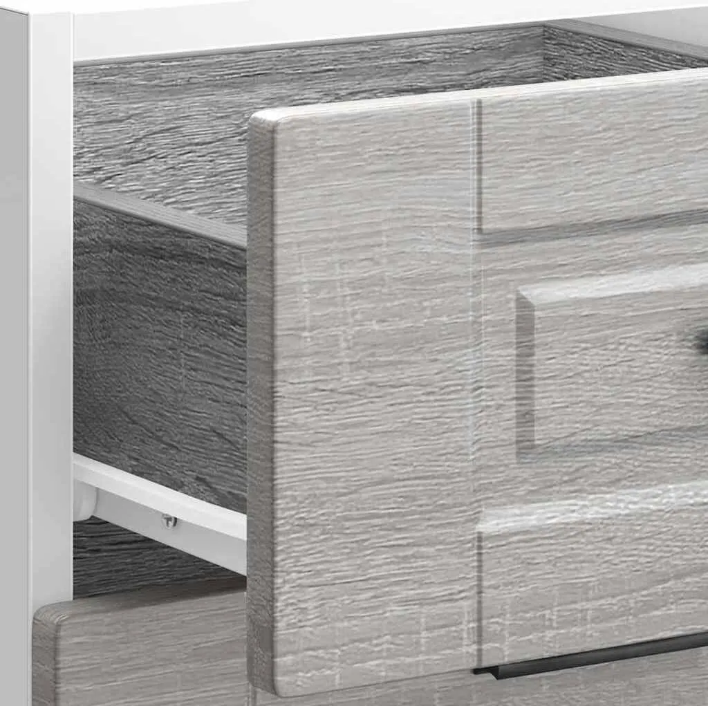 Modulo Cucina Porto Grey Sonoma 60cm: Base in Legno per Progetti Contract - 9