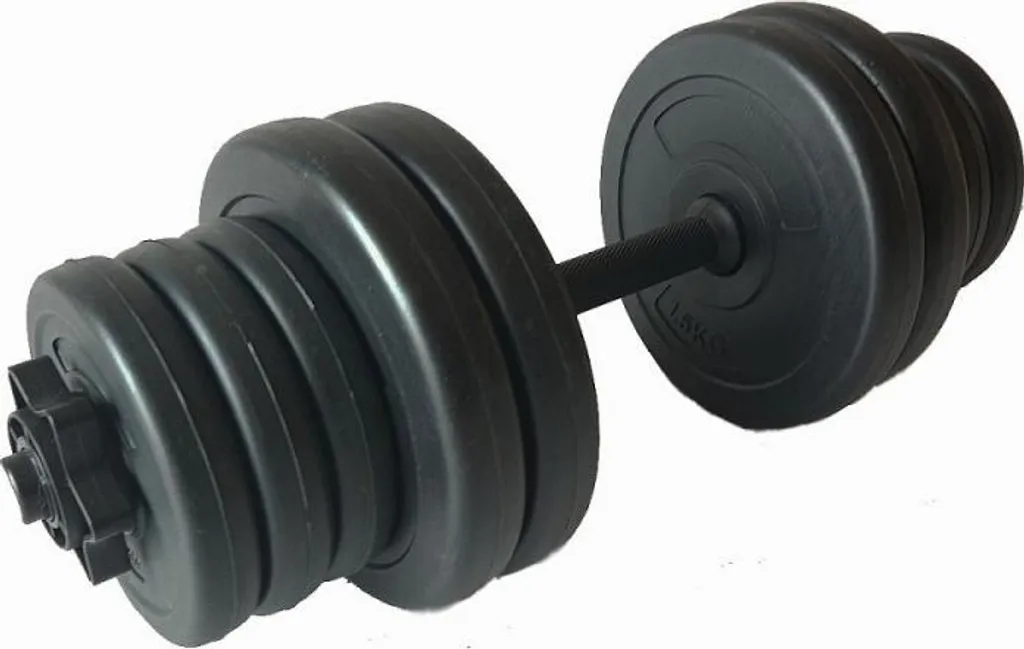 Haltères musculation 10 kg - Idéal pour entraînement bras et torse