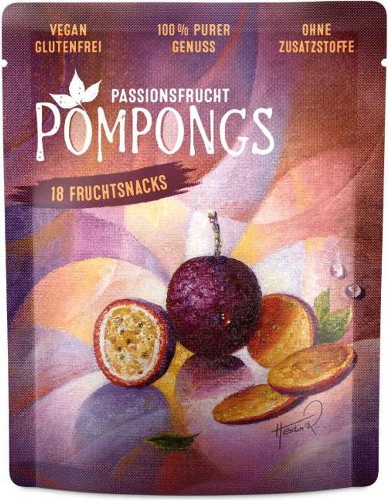 Pompongs Passionsfrucht Fruchtsnacks 18er