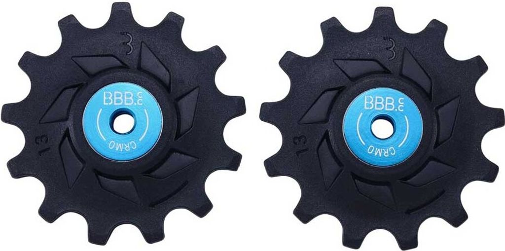 BBB Cycling RollerBoys BDP-09 13T Schaltwerkröllchen Schwarz - leiser, präzis...