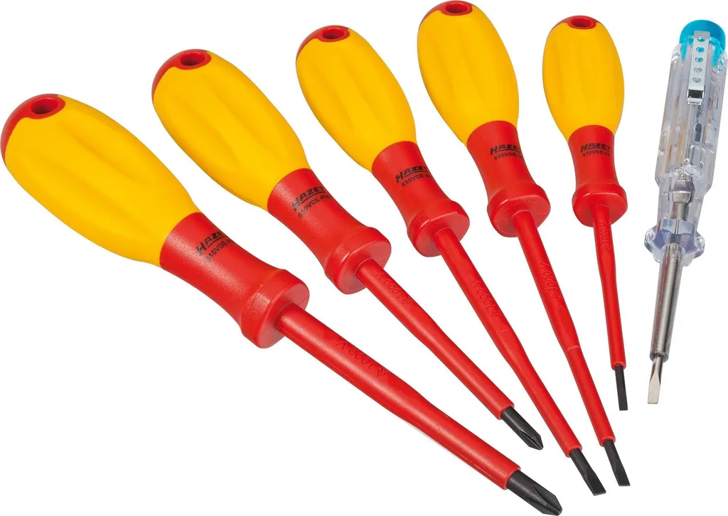 Set HAZET 810/6VDE: Sicurezza e Forza per Lavori Elettrici Impeccabili