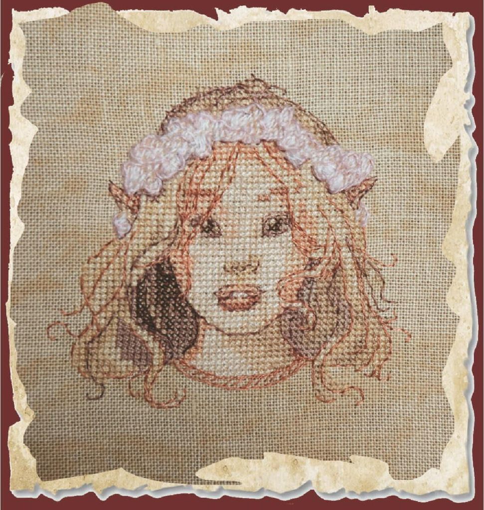 Nimue Kreuzstich Papier-Zählvorlage "Erwachen einer Fee", 79G