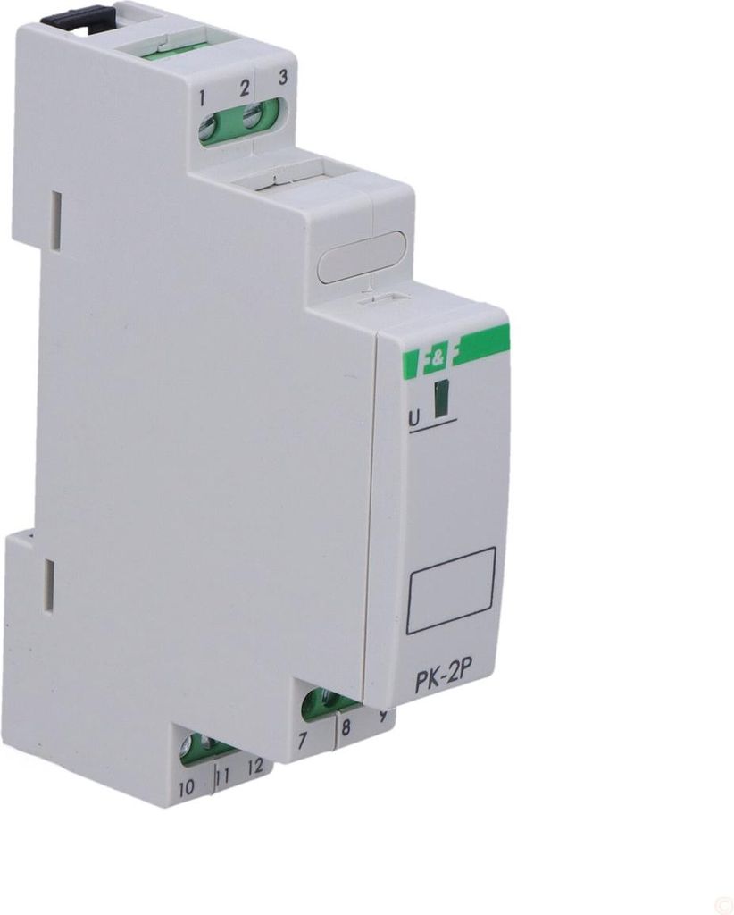 Elektromagnetisches Relais PK-2P 24V AC/DC, Kontakt: 2P I=2x8A, 1 Modul