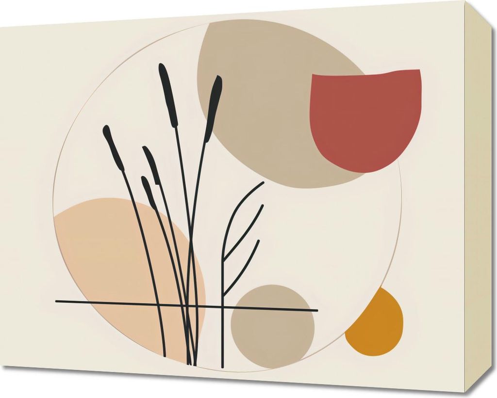 Bild 50x40cm Pastell Erde