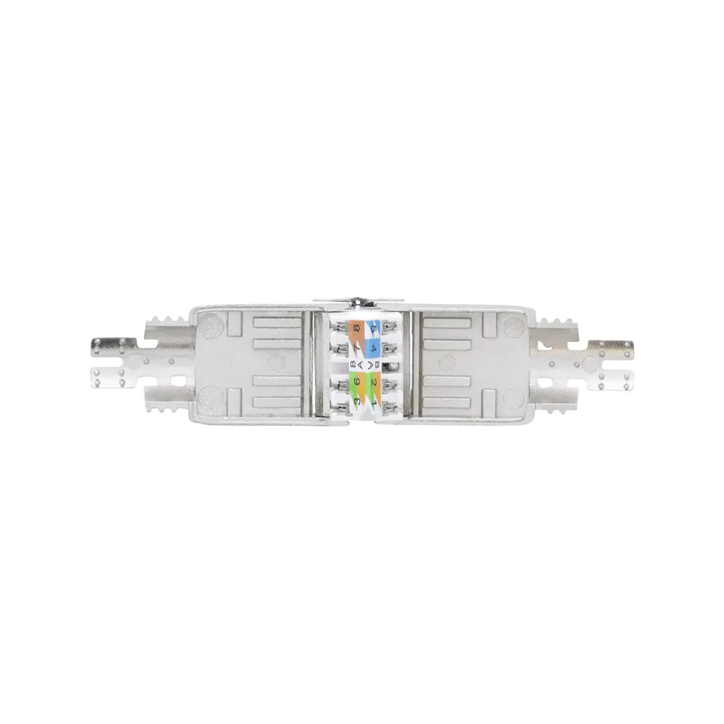 InLine Connecteur de Câble Cat.6A avec Technique LSA Blindé et Plat - 4