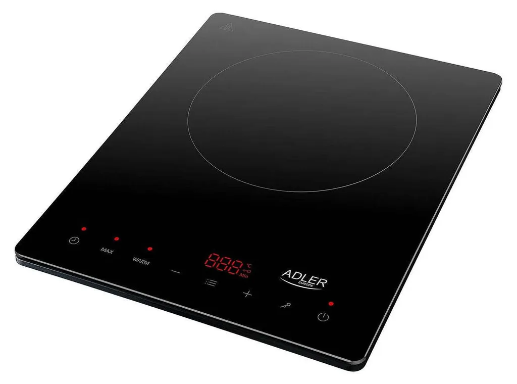 Plaque de cuisson induction Adler AD 6513 Noire avec Écran LCD 2000W