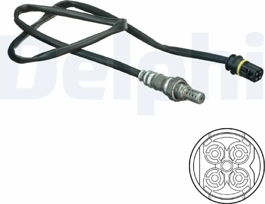 Capteur d'Oxygène Sonde Lambda pour Échappement - Référence ES20174-12B1