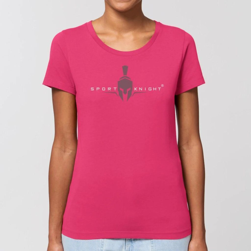Sport-Knight Damen Fitness T-Shirt "Sport Knight " Organisch Premium