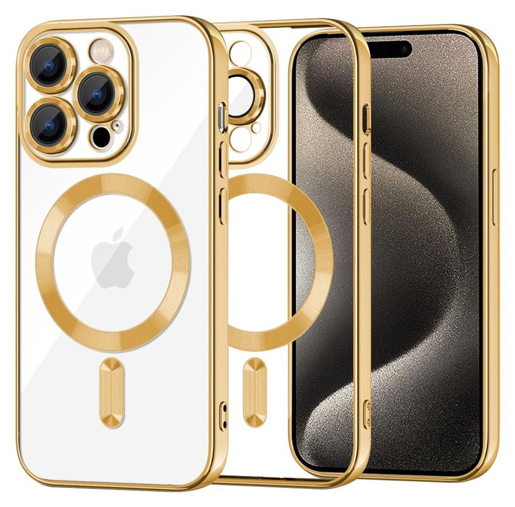 Techsuit Luxury Crystal Back Cover Hülle mit MagSafe für Produktbild 