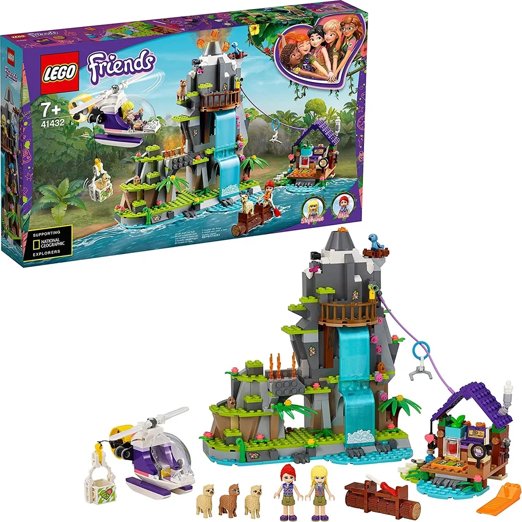 LEGO Friends 41432 Sauvetage d'alpagas : libérez les animaux de la jungle !