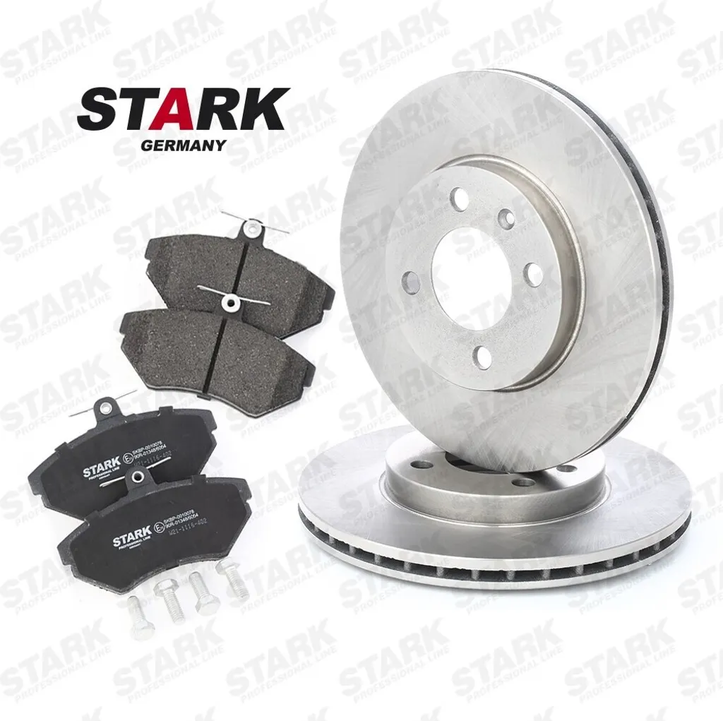 Kit Freins STARK SKBK-1090096 Disques et Plaquettes pour Golf 3 et Polo