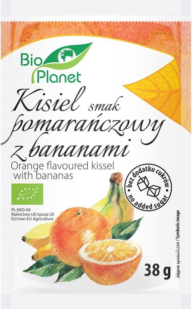 -ORANGENGELEE MIT BANANEN 38g Planet