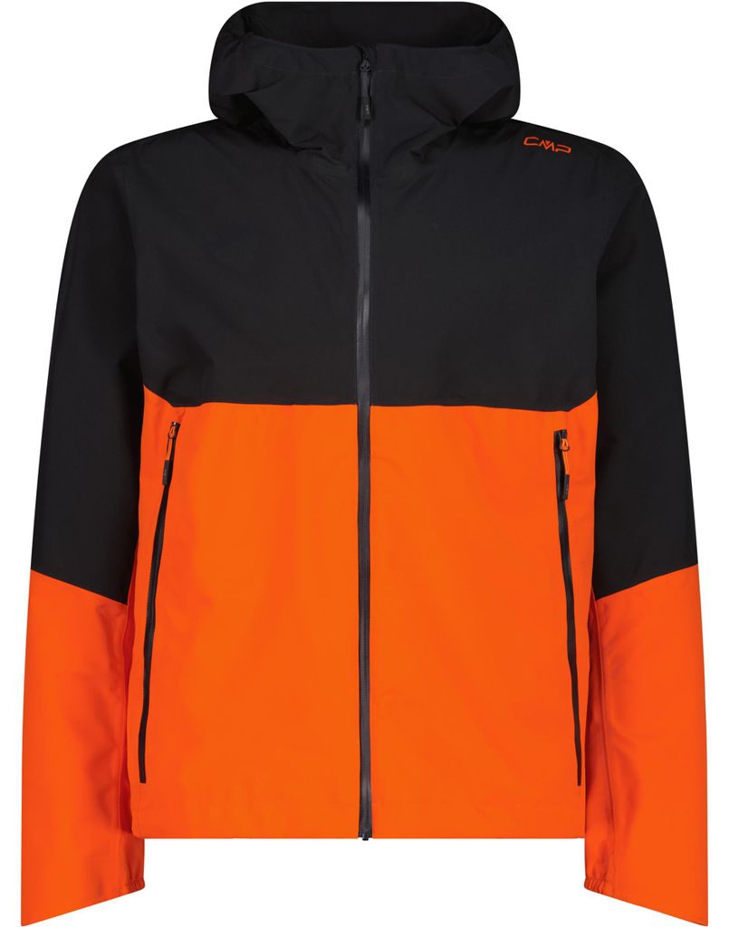 Cmp Man Jacket Fix Hood Orange 54