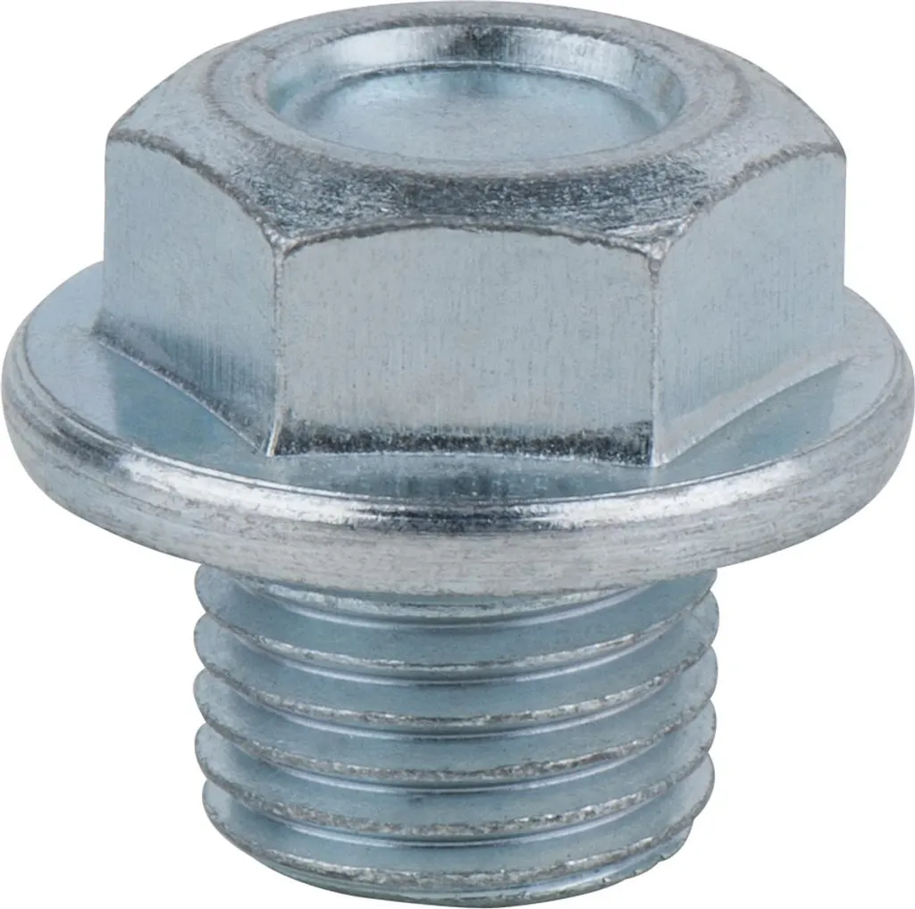 KS TOOLS Tappo di scarico olio esagono esterno 17 mm M14x1,5x11 mm confezione da 10 pezzi - 430.1071
