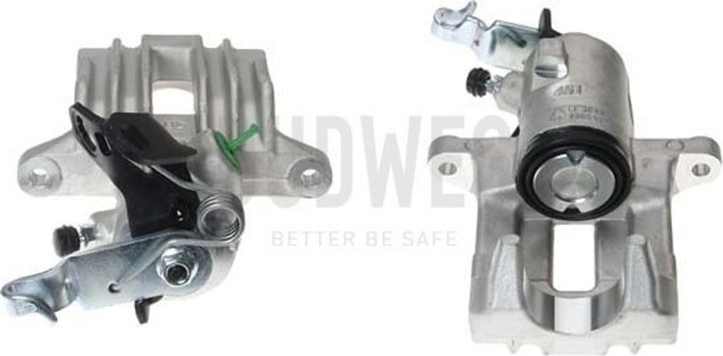 BUDWEG CALIPER Bremssattel Hinten Links für VW GOLF VI (5K1) 343644