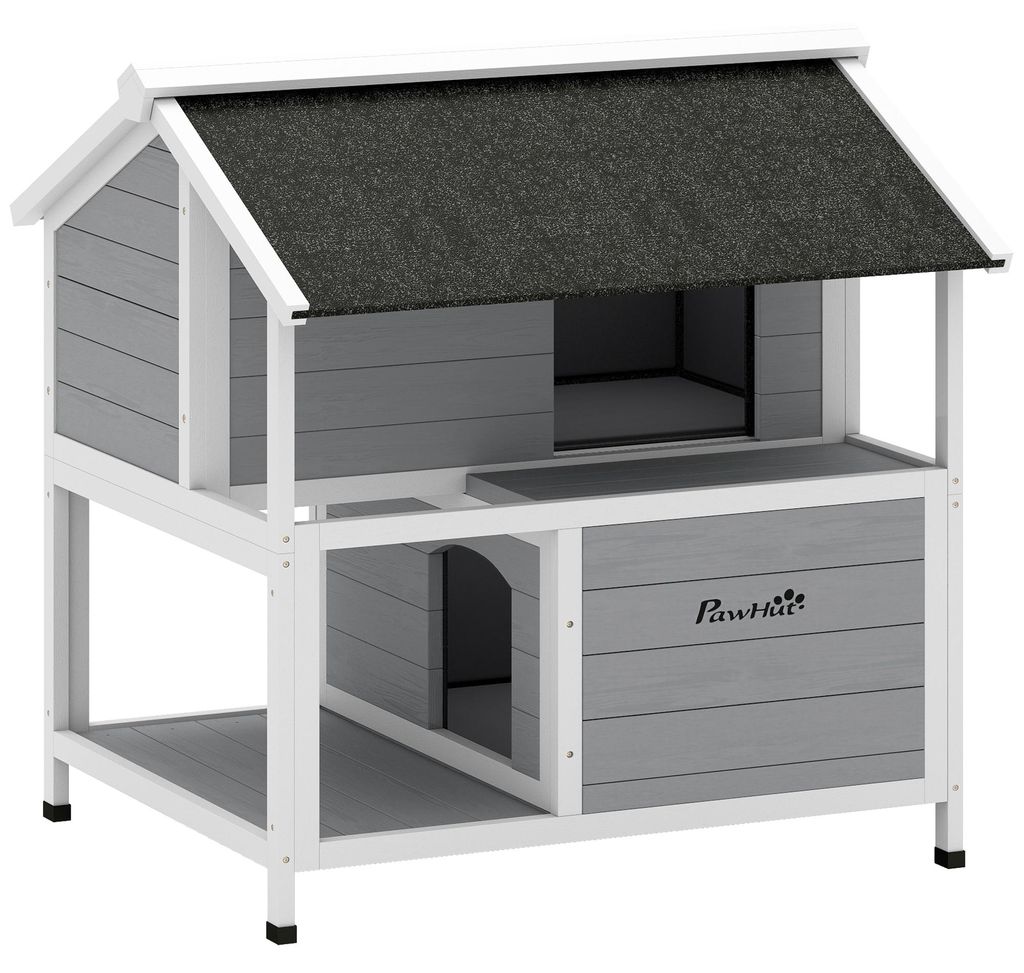 Outdoor-Katzenhaus, Katzenzuflucht für den Außenbereich, Produktbild 