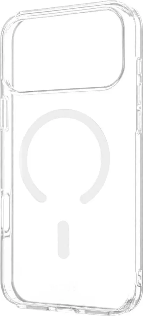 Coque iPhone 17 Pro Max pour Charge Sans Fil FIXED MagPure Transparent