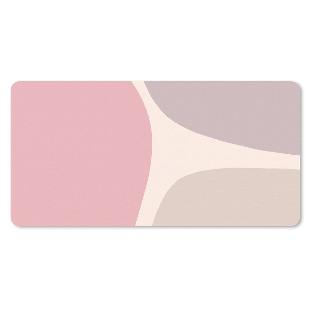 MuchoWow® Schreibtischunterlage Gestaltung - Pastell - Produktbild 