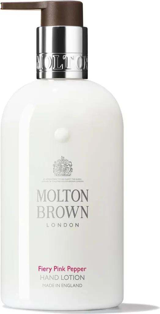 Lotion mains Molton Brown répare peau sèche Fiery Pink Pepper