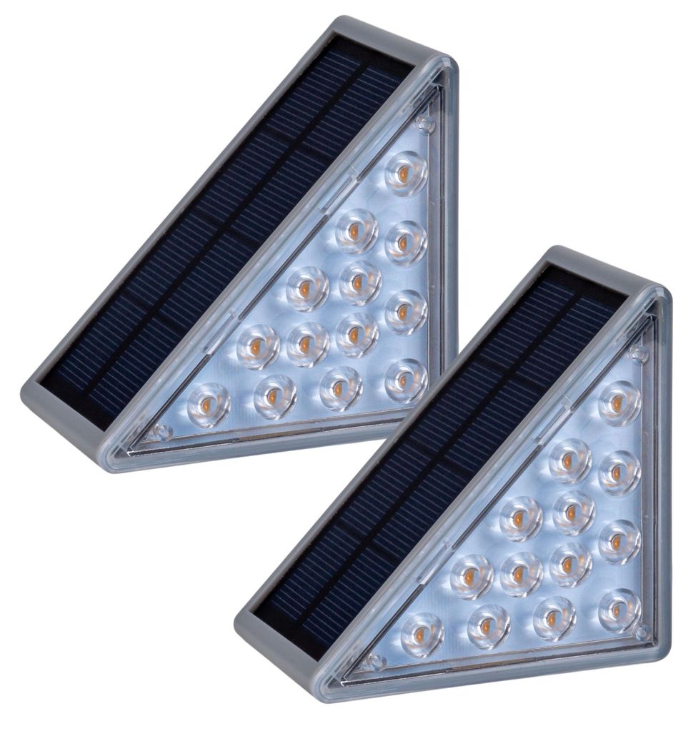 Solarleuchte - 2er-Set Solar-/Treppenleuchte "SCALA", im Produktbild 