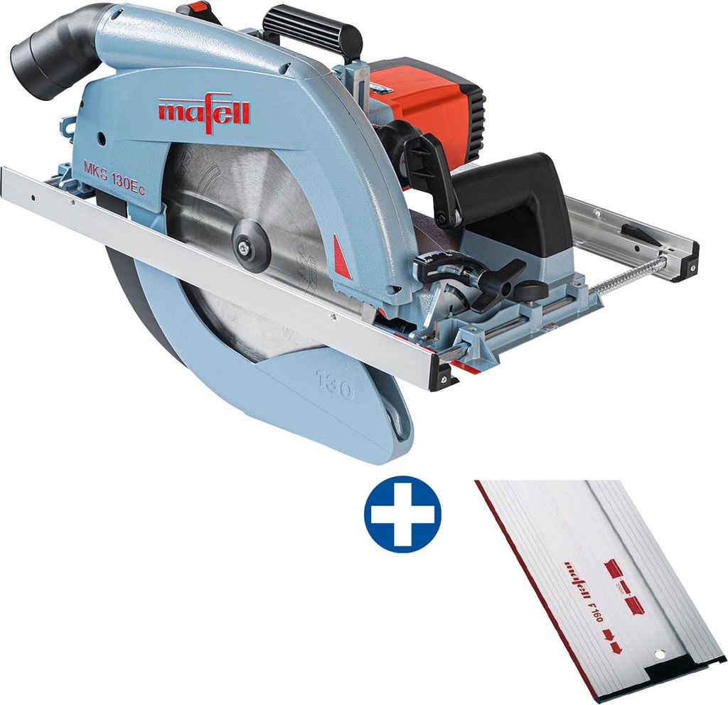 MAFELL MKS 130 Ec Zimmerei Handkreissäge Holzsäge Kreissäge inkl Führungsschiene