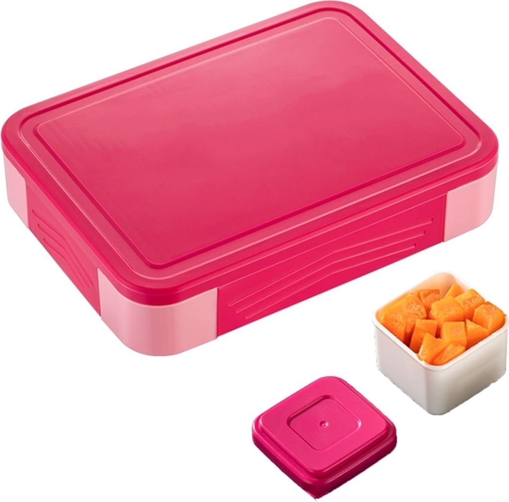 Brotdosen für Kinder mit Fächern, Auslaufsicher Lunchbox, Produktbild 2