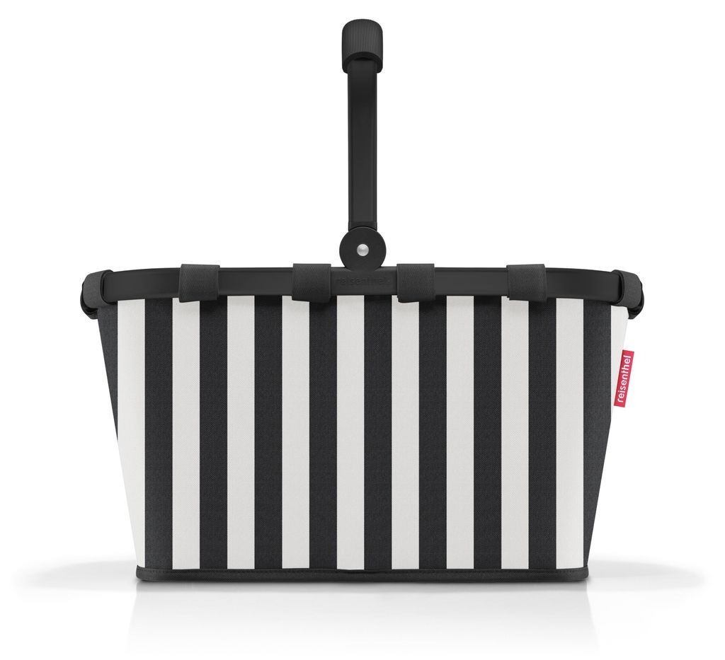 Reisenthel carrybag, Schwarz, Weiß, Aluminium, Polyester, Produktbild 