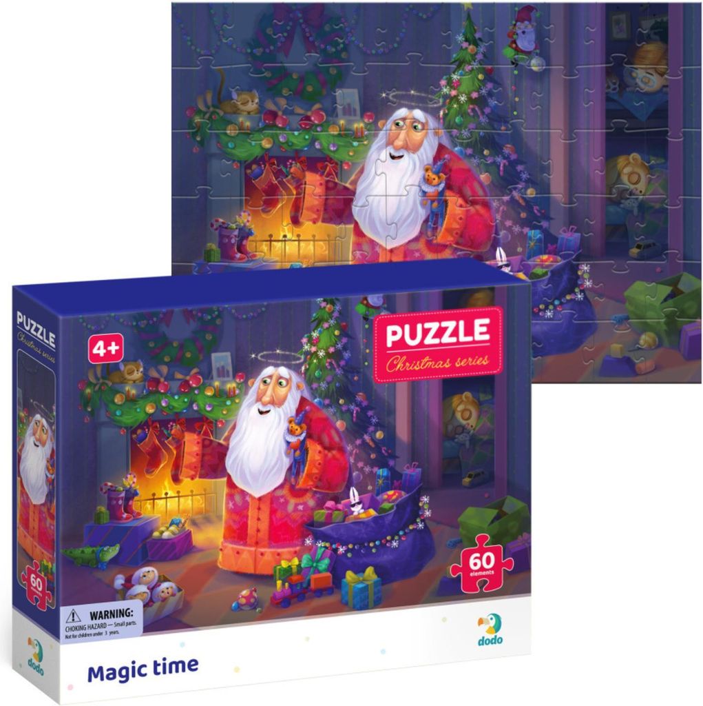 DODO Puzzle Magic Christmas Time 60 dielikov Obrázok produktu 