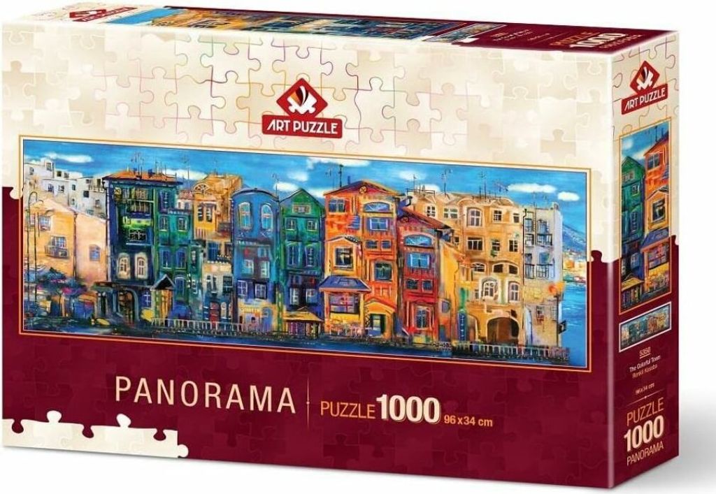ART PUZZLE Panoramapuzzle Bunte Stadt 1000 Teile Produktbild 
