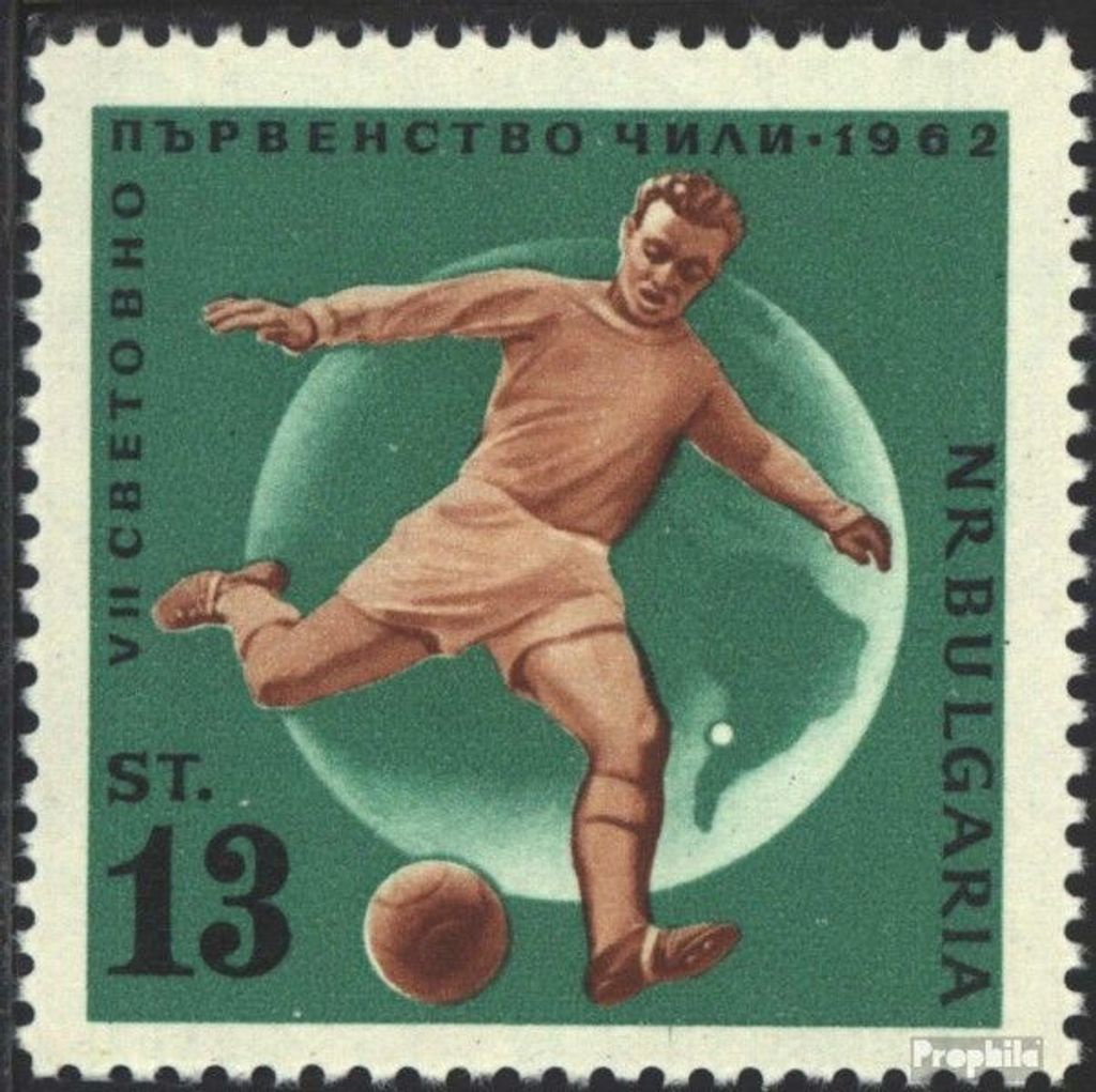 Briefmarken Bulgarien 1962 Mi 1312 (kompl.Ausg.) postfrisch Produktbild 