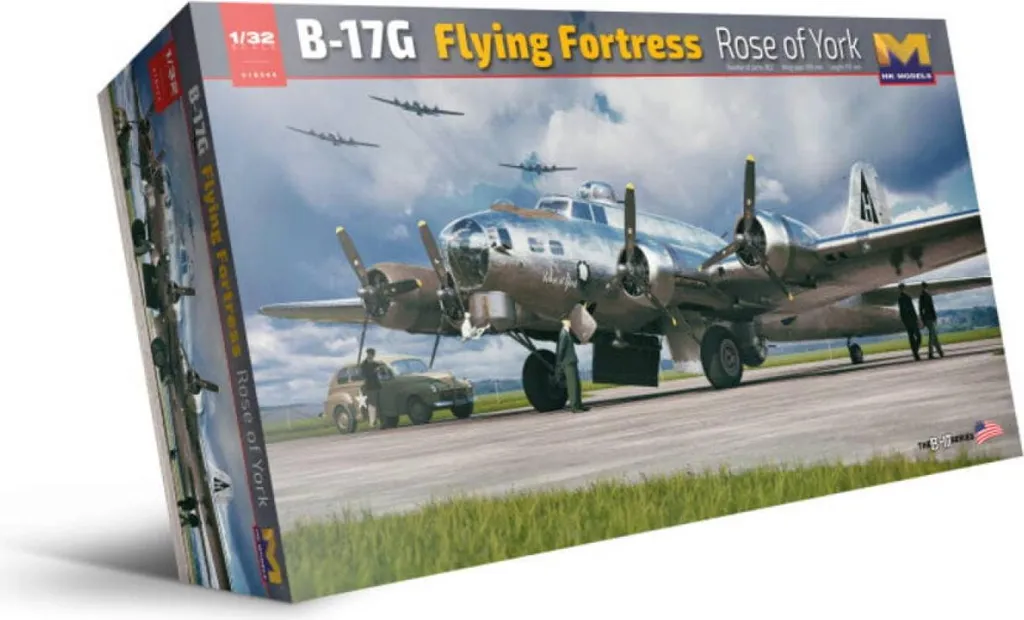 Maquette B-17G 1/32 Rose of York pour Collectionneur et Passionné Aviation