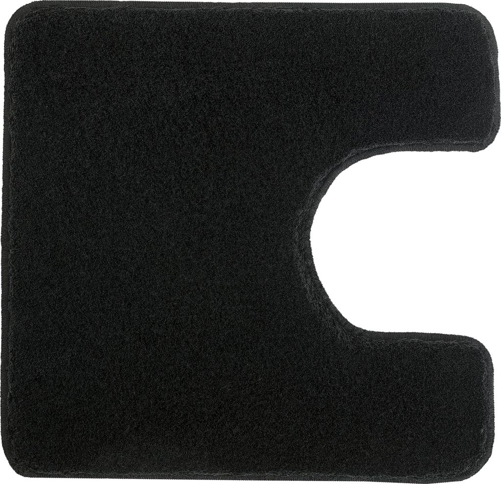 Kleine Wolke WC-Vorleger RELAX Schwarz 55 x 55 cm mit Produktbild 