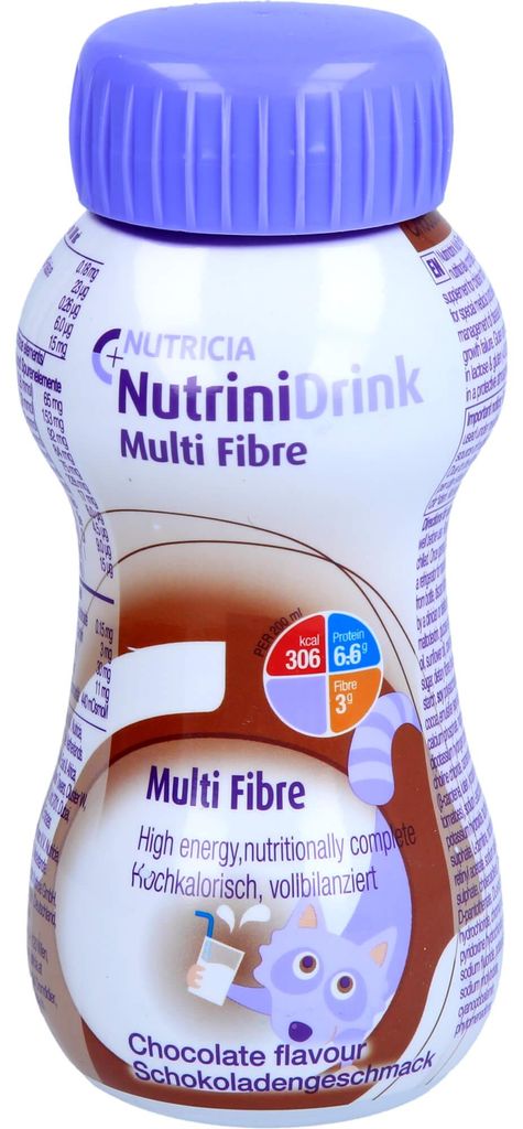 Nutrini Drink Multi Fibre Schokaladengeschmack 200 ml