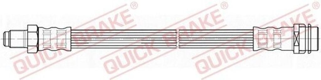 QUICK BRAKE 37.033 Bremsschlauch passend für MERCEDES-BENZ A-Klasse (W169) B-Klasse (W245)