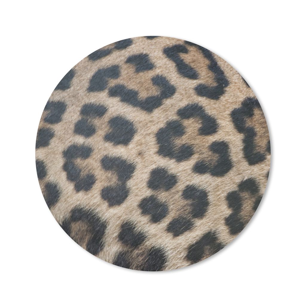 MuchoWow Mauspad Mousepad Leopardenmuster 50x50 cm - Mousepads - Maus Mat - Pad - Mausunterlage - Vinyl