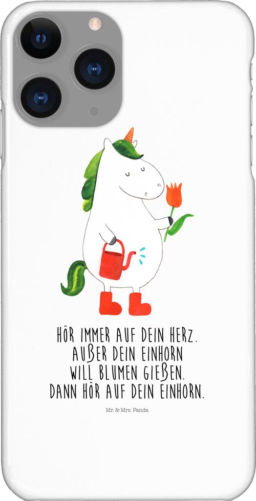 Mr. & Mrs. Panda Iphone 11 Pro Handyhülle Einhorn Gärtner - Produktbild 