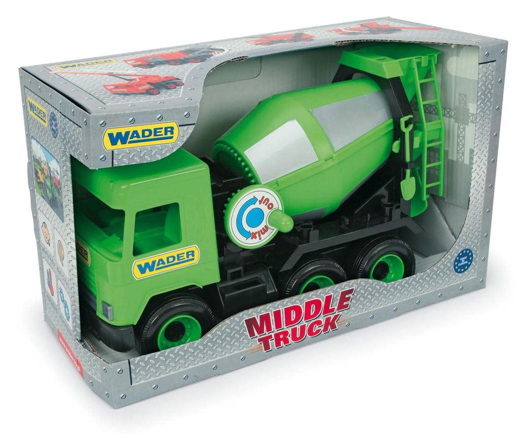Middle Truck Betoniarka Zielona Obrázok produktu 