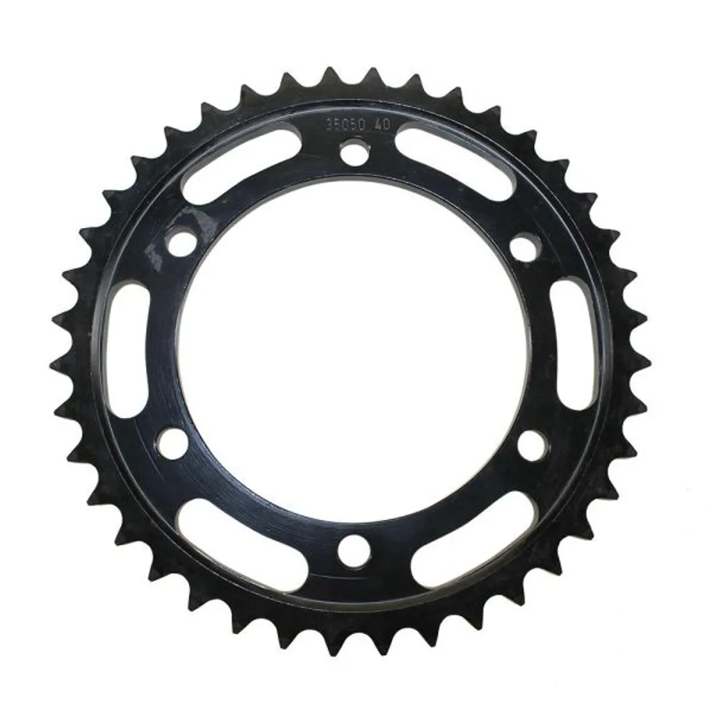 Pignon 40 dents pas 530 noir type 35050 : fini l'usure sur votre Raptor