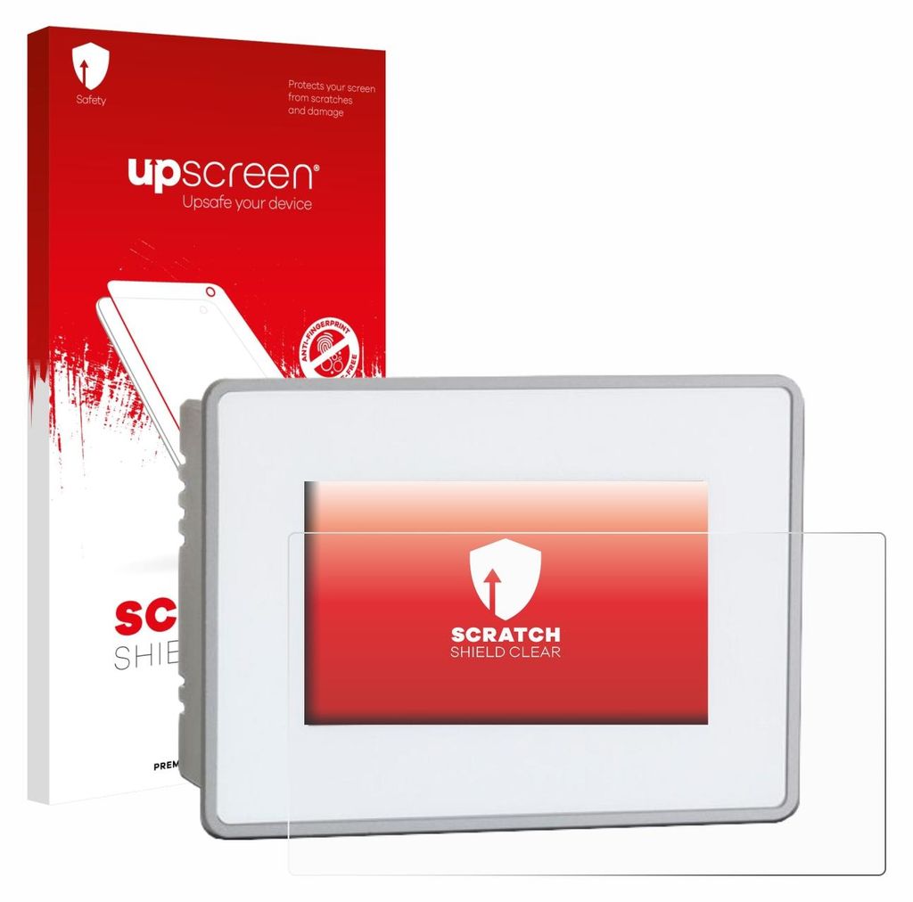 upscreen Schutzfolie für BUCHER automation JetView 1004 Displayschutz Displayschutzfolie Folie Klar Transparent