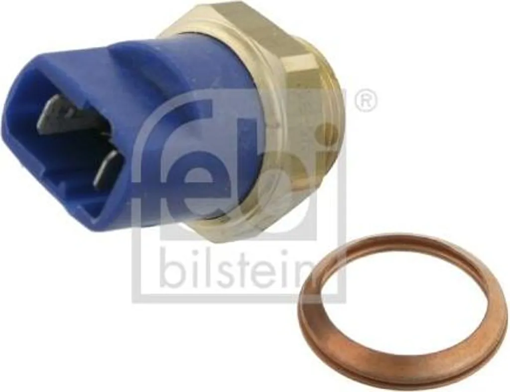 FEBI BILSTEIN 02756 Interruttore termico, ventola radiatore OE 811959481 compatibile con A8 4D, A6 4A, A4 8D, Passat 3B, Serie 3 E30, Serie 5 E34, Carisma, Octavia, Fortuner, A4 8E, Combo, Punto, Crafter, Cougar, Astra G, Maxima, Cordoba, A6 4B, Astra J, Citigo, Alf. 156, Vel Satis, Jumper, Serie 8 E31, Serie 3 E36