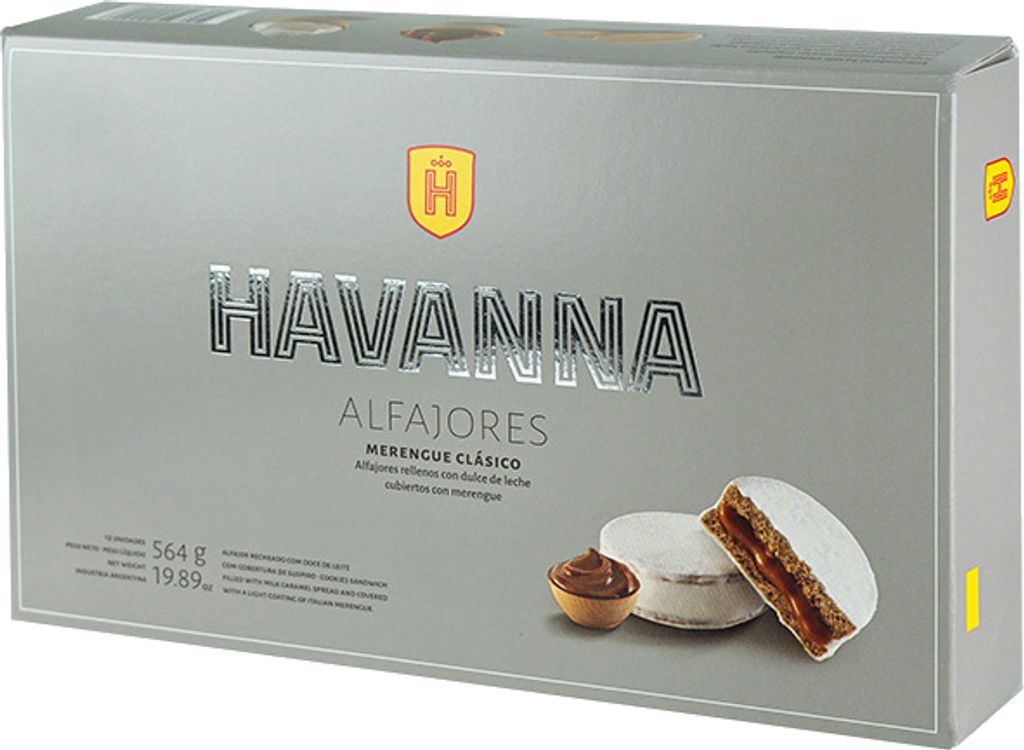 Alfajores HAVANNA Merengue (12er-Pack) 564g
