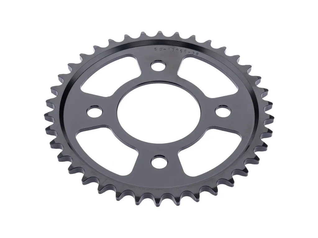 Couronne arrière en acier 38 dents ESJOT 13055 pour chaîne 420